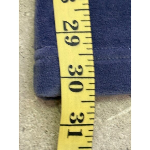 Aerie Womens Navy Velour Flared Lounge Pants Large - Picture 15 of 16